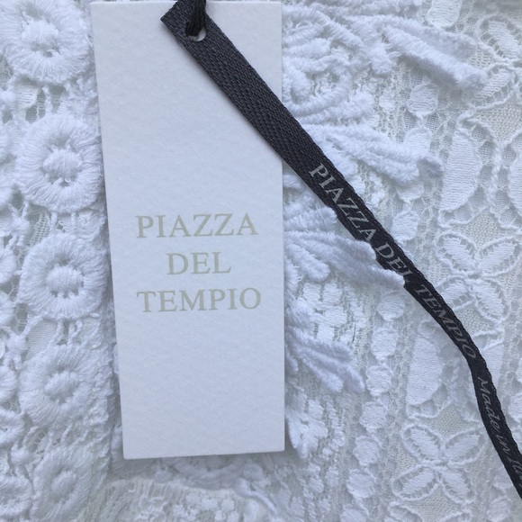 NWT PIAZZA DEL TEMPIO LACE TUNIC SIZE SMALL - Picture 5 of 11